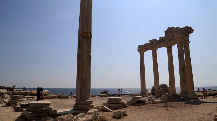 Side Apollon ve Athena Tapınaklarının restore çalışmaları