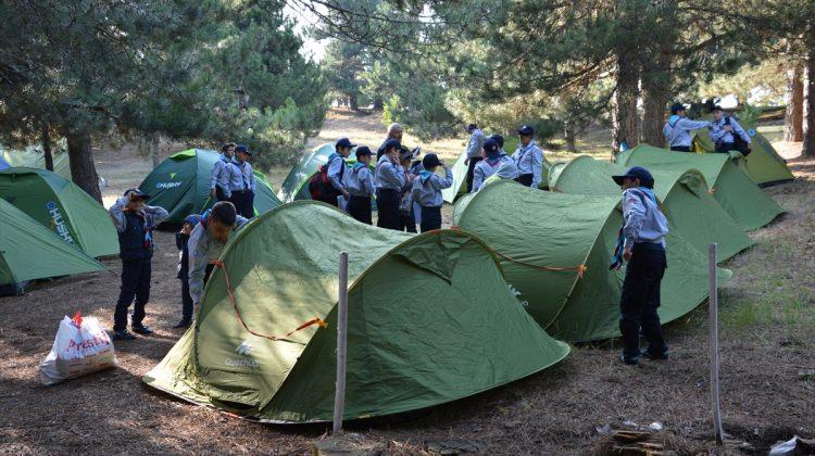 İzciler, Demirci Akıncıları Milli Bilinç Kampı'nda