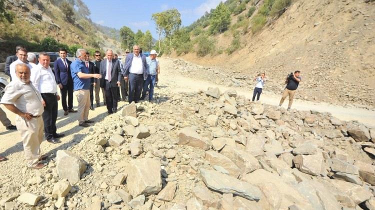 Vali Coşkun'un köy ziyaretleri