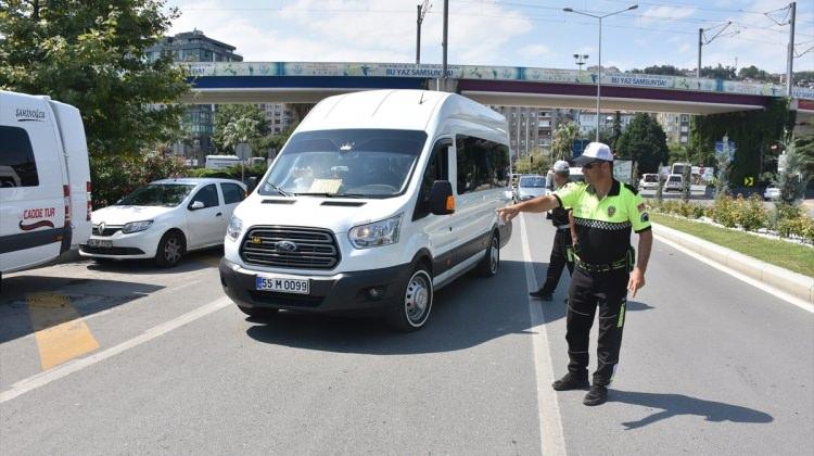 Samsun'da toplu taşımaya sivil denetim