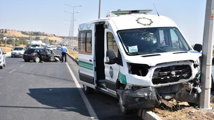 Diyarbakır'da zincirleme trafik kazası