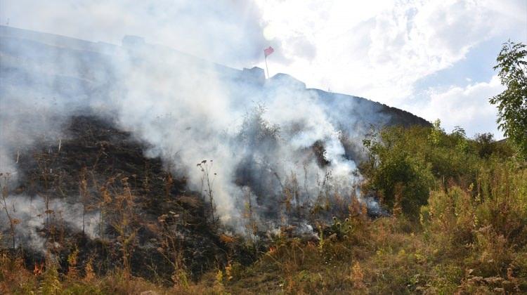 Kars'ta yangına TOMA'lı müdahale