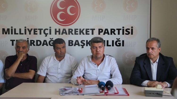 MHP Tekirdağ İl Başkanlığı'ndan "istifa" açıklaması