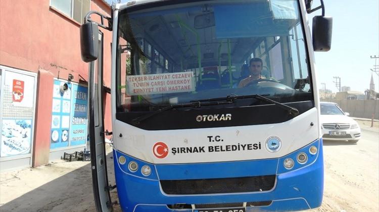 Şırnak’ta belediye otobüslerine güvenlik kamerası