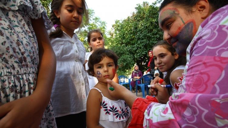 Adana'da şehit ve gazi çocukları için eğlence düzenlendi