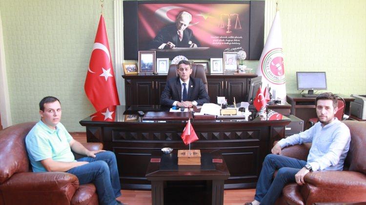AA'dan Kırklareli Cumhuriyet Başsavcısı Kaya'ya ziyaret
