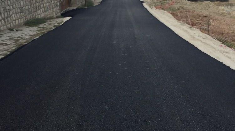 Şırnak'ta okul yolları asfaltlandı