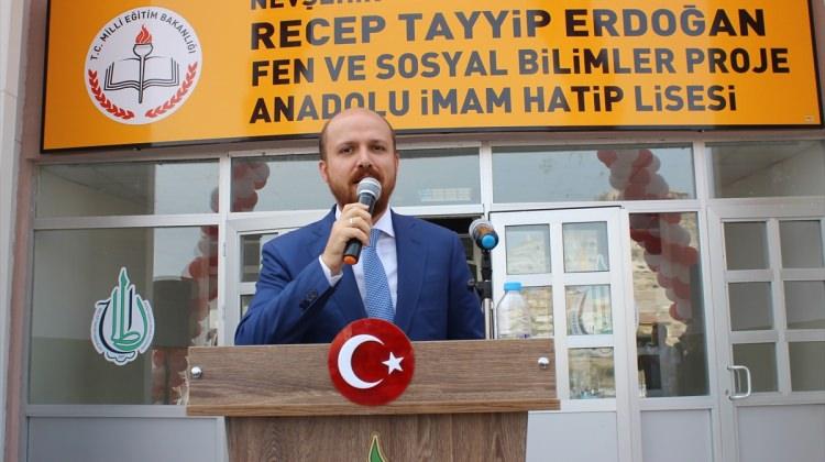 Recep Tayyip Erdoğan Fen ve Sosyal Bilimler Proje Anadolu İmam Hatip Lisesi açılışı