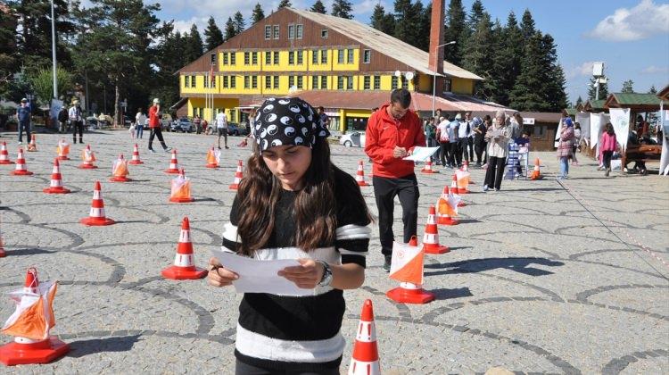Ilgaz Dağı'nda oryantiring yarışları