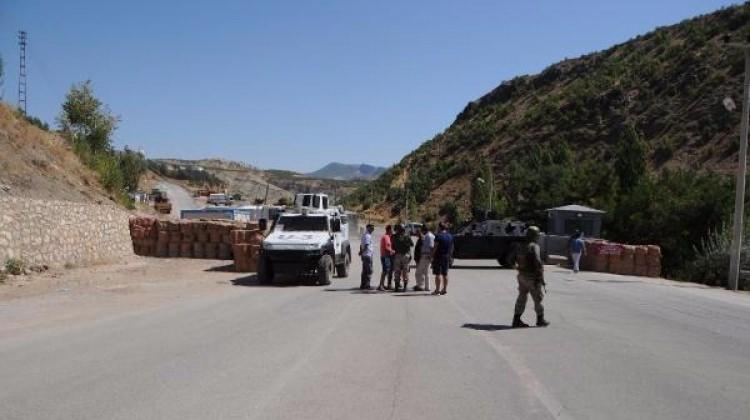 PKK'lılar saldırdı! Tunceli-Pülümür yolu kapandı