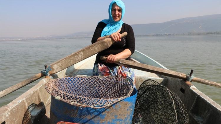 "Küçük Venedik"in kadın balıkçısı