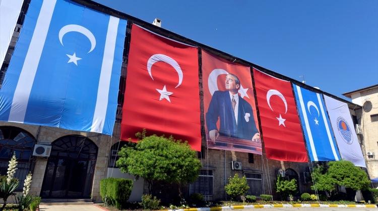 IKBY'nin gayri meşru referandumuna "Türkmen Bayrağı" ile tepki