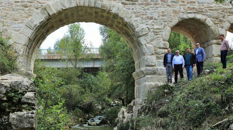Kocaeli'de 2 bin yıllık Taşköprü restore edildi