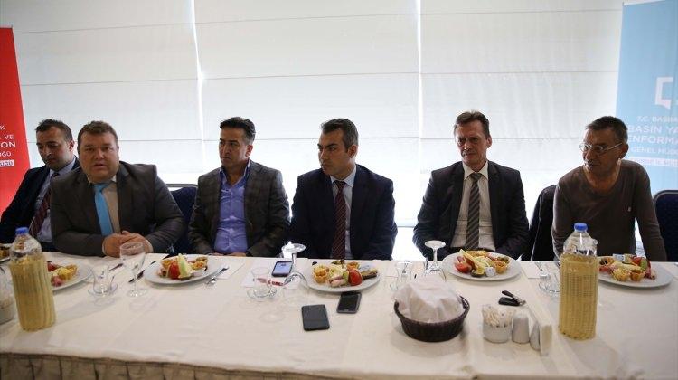Haskovalı gazeteciler Edirne'de meslektaşlarıyla bir araya geldi