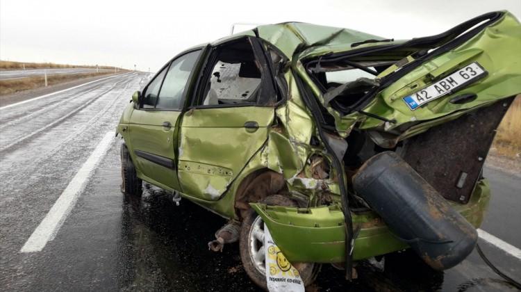 Kulu'da trafik kazası: 1 yaralı