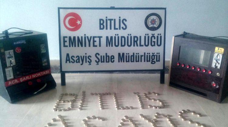 Bitlis'te kumar oynayan iki kişiye idari para cezası