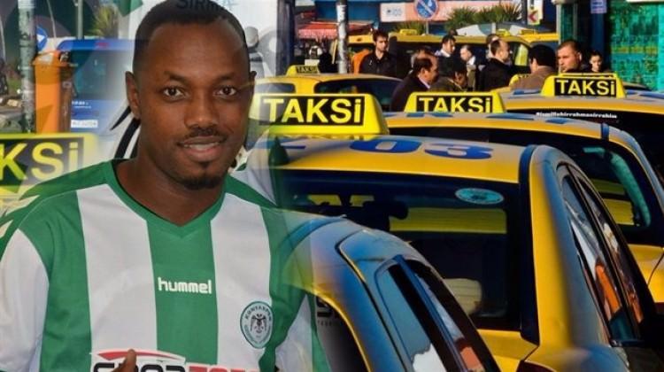 Taksici, yıldız futbolcuya palayla saldırdı
