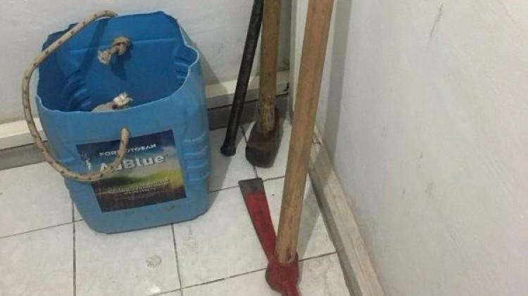 Antik kentte kaçak kazıya 4 gözaltı