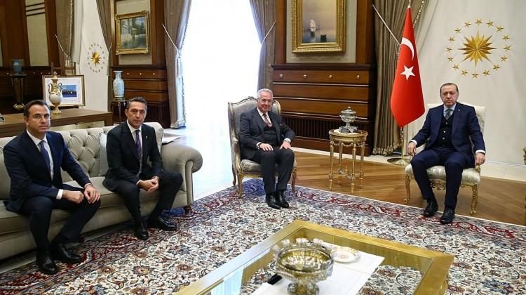 Erdoğan, TÜSİAD heyetini kabul etti