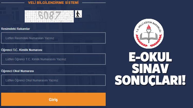 E-Okul 1 yazılı sınav sonuçları açıkladı! Tıkla öğren