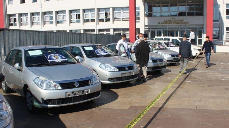 İstanbul'dan çalınan otomobiller Adana'da bulundu