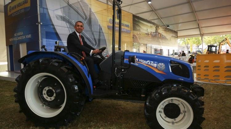 New Holland'ın yeni bahçe traktörü fuarda tanıtıldı