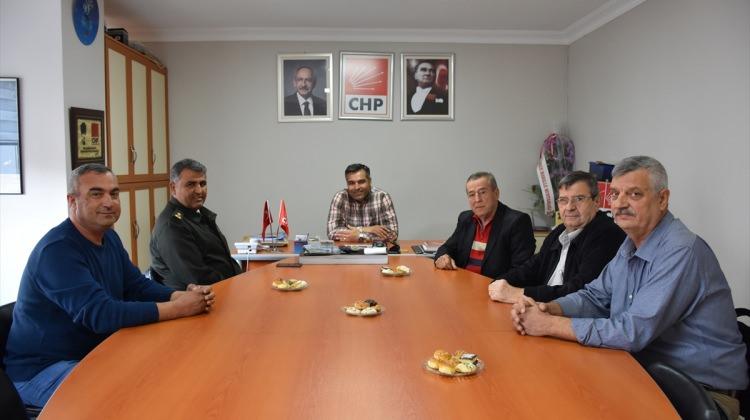 Jandarma Komutanından CHP'ye ziyaret