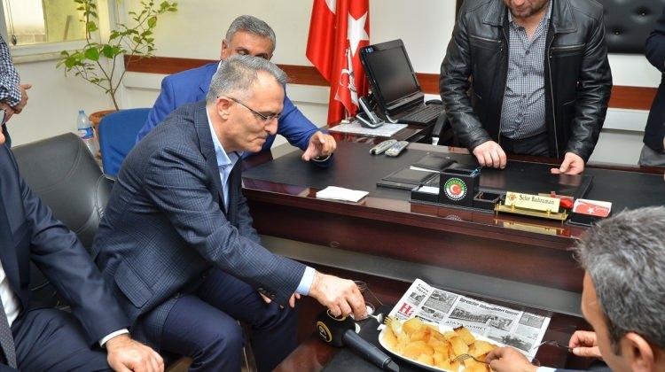 Maliye Bakanı Ağbal Çorum Şeker Fabrikasını ziyaret etti