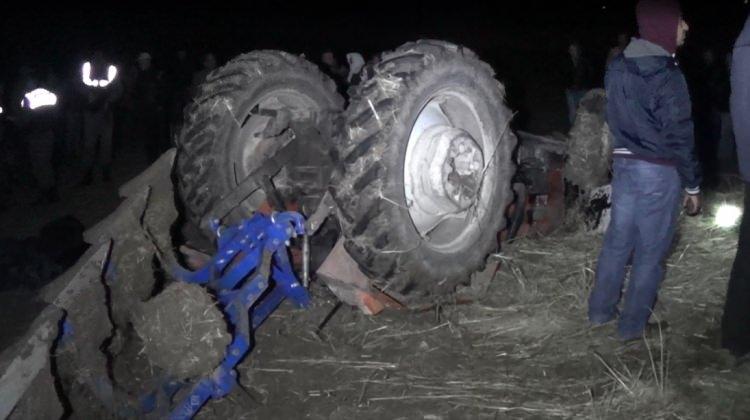 Afyonkarahisar'da traktör devrildi: 1 ölü
