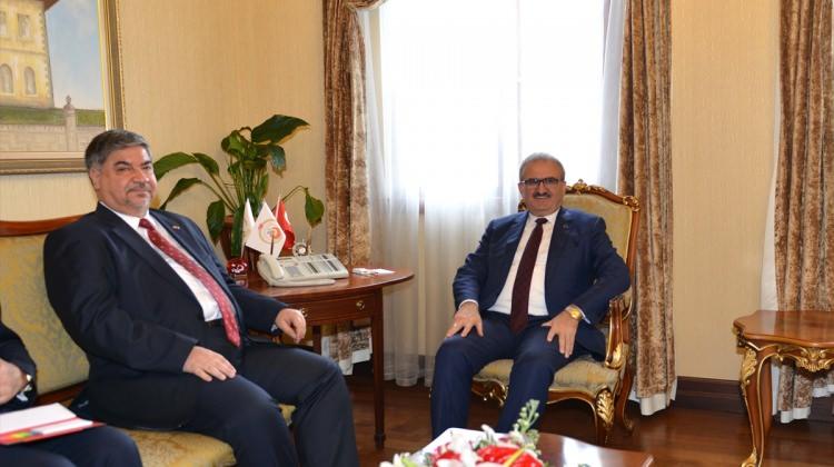 Irak Büyükelçisinden veda ziyareti