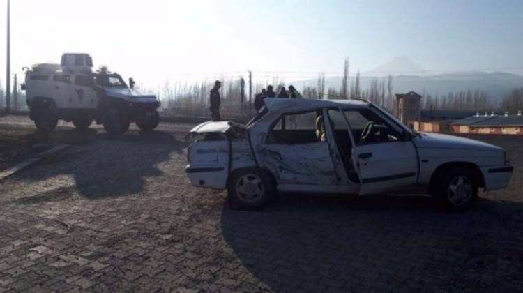 Iğdır’da trafik kazası: 1 ölü, 2 yaralı