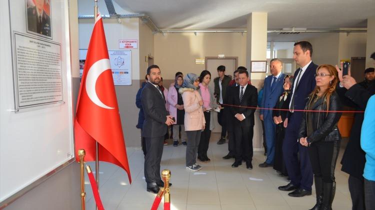 Şehit Dilaver Karsavuranoğlu hatıra köşesi oluşturuldu