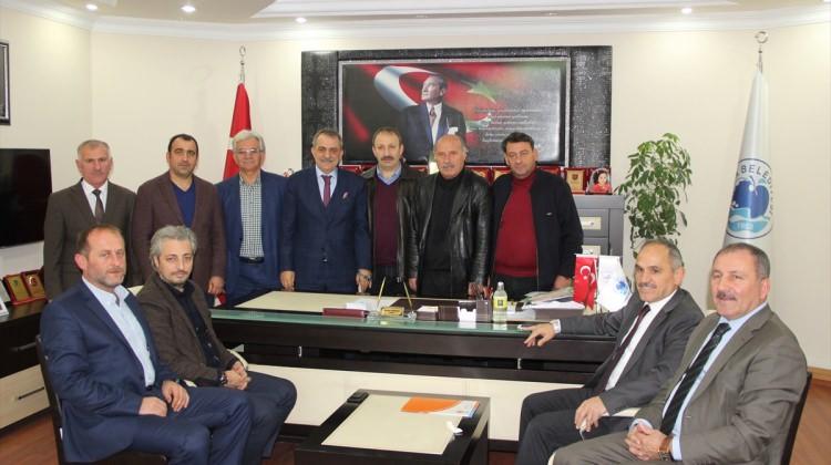 AK Parti heyetinin Yomra Belediyesini ziyareti