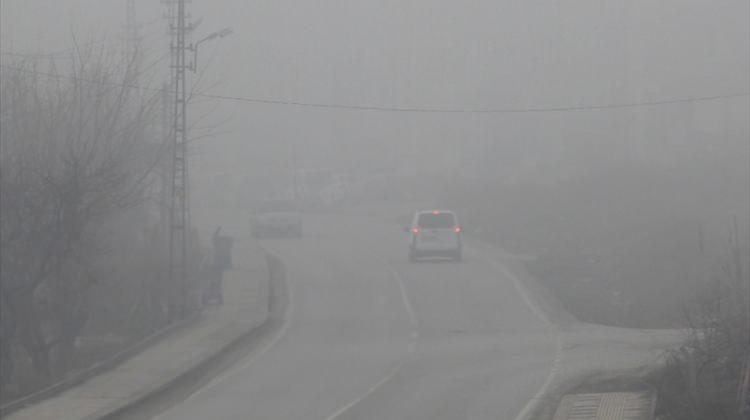 Sürücülere sis uyarısı