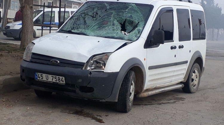 Manisa'da otomobilin çarptığı yaya hayatını kaybetti