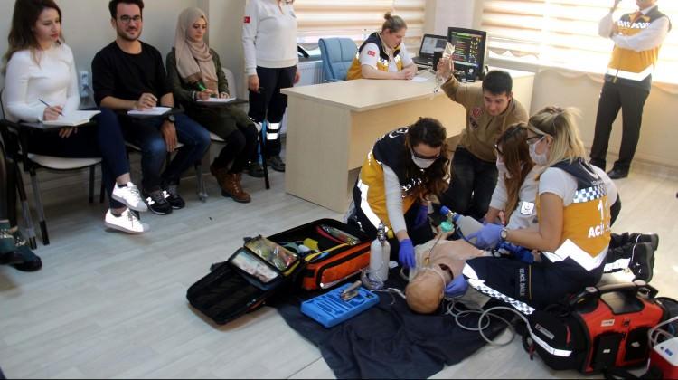 Personellere gerçeği aratmayan eğitim