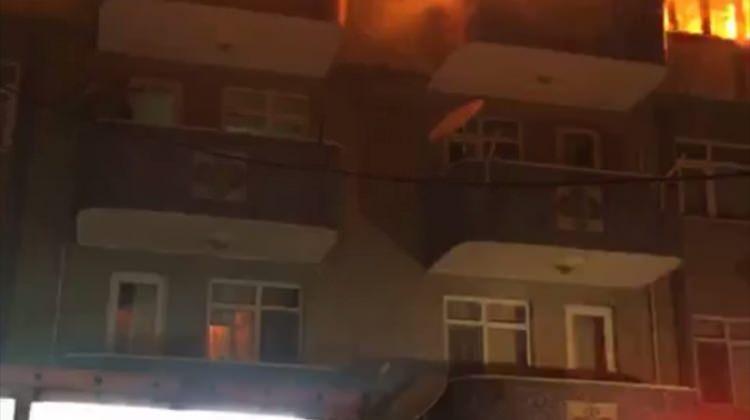 Karasu'da ev yangını
