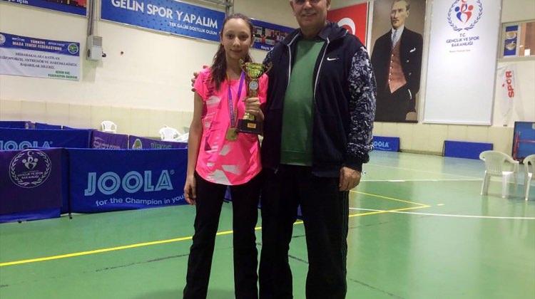 Ankara'da "Anadolu Yıldızları" masa tenisi yarışması