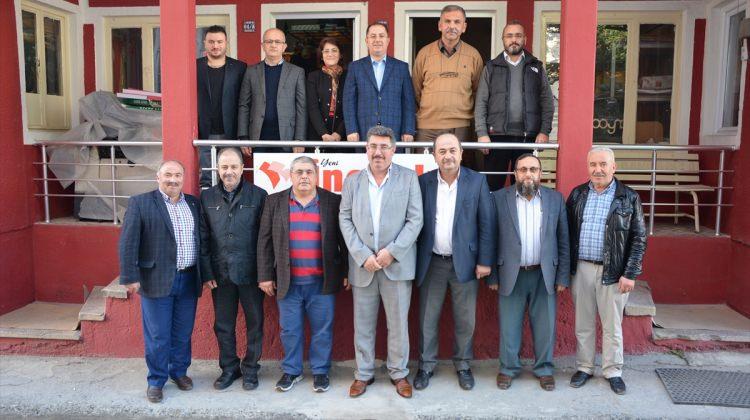 AK Parti İnebolu İlçe Teşkilatından yerel gazeteye ziyaret