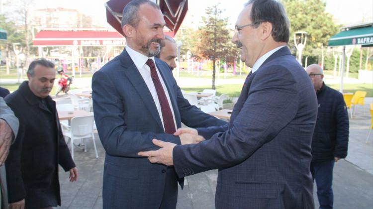 Bafra Belediye Başkanı Şahin, muhtarlarla buluştu