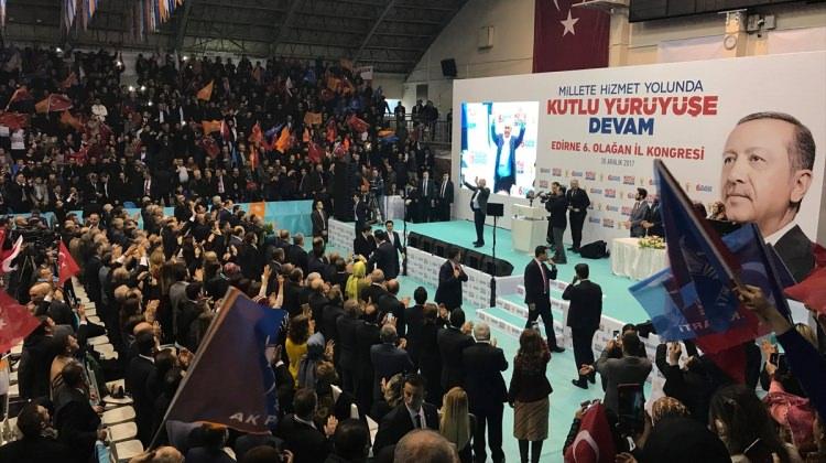 AK Parti Edirne 6. Olağan İl Kongresi