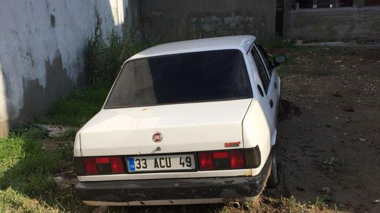 Mersin'den çalınan otomobil Adana'da bulundu