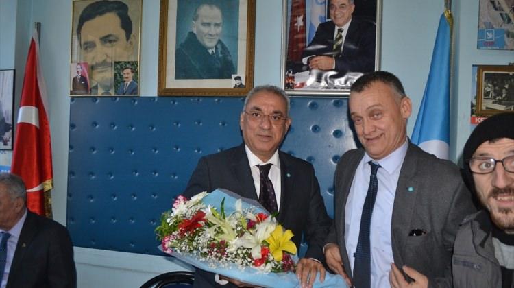 DSP Genel Başkanı Aksakal, Edirne'de