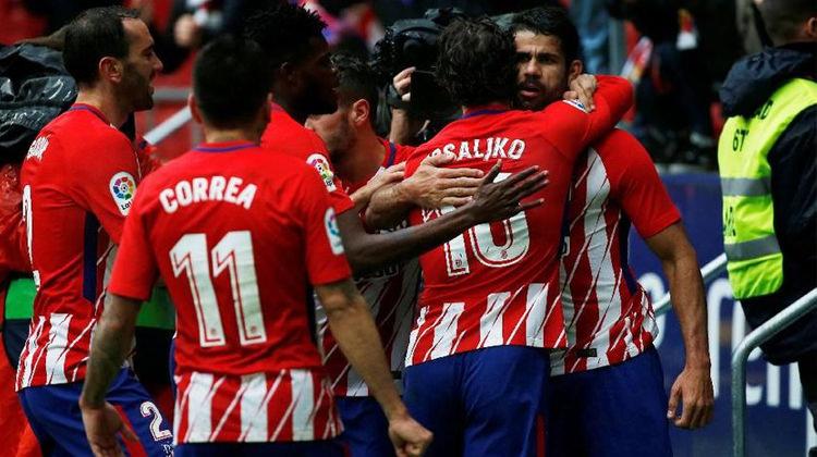 Madrid'de Costa'nın maçı! Hem attı hem atıldı