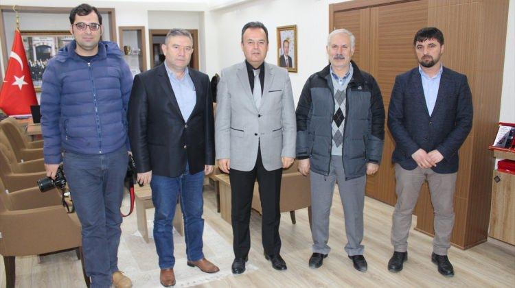 Erbaa Kaymakamı Karacan gazetecilerle bir araya geldi