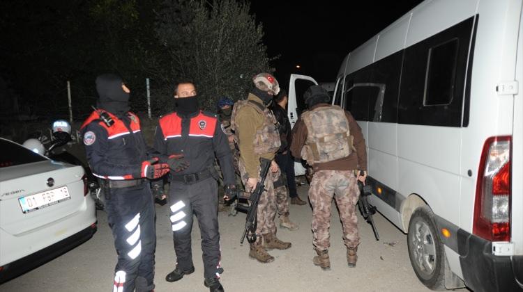Adana'da gasp ve uyuşturucu operasyonu