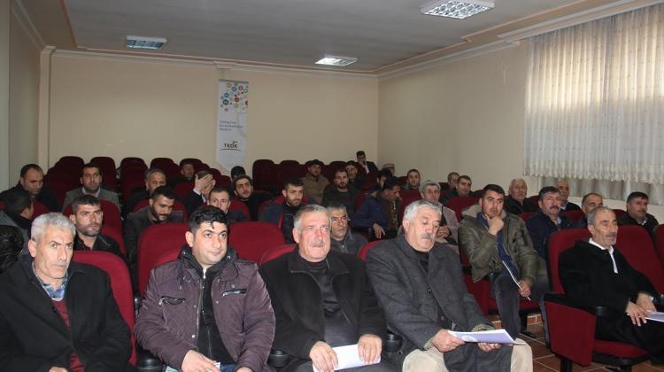 TKDK, Hasköy'de devlet hibeleri konulu toplantı yaptı