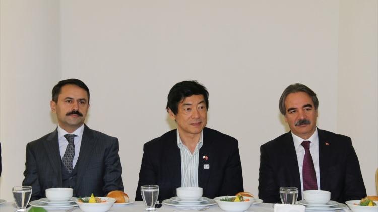 Japon Büyükelçi NEVÜ'yü ziyaret etti