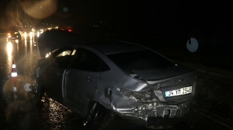 Anadolu Otoyolu'nda trafik kazası: 6 yaralı