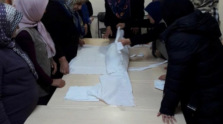 Yağlıdere'de kadın gassal kursu açıldı